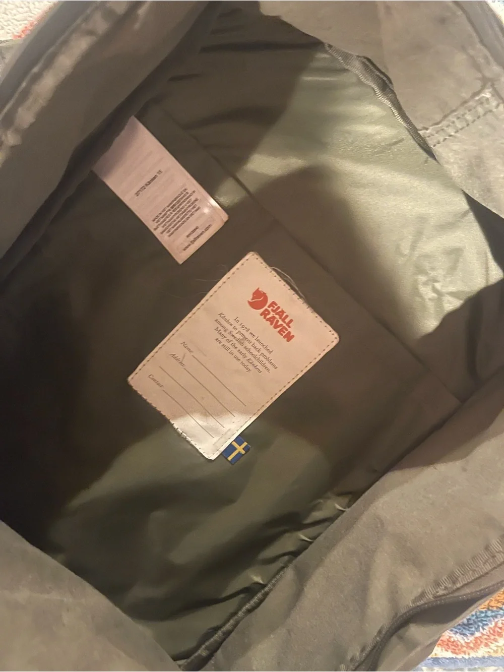 Fjallraven kanken backpack
